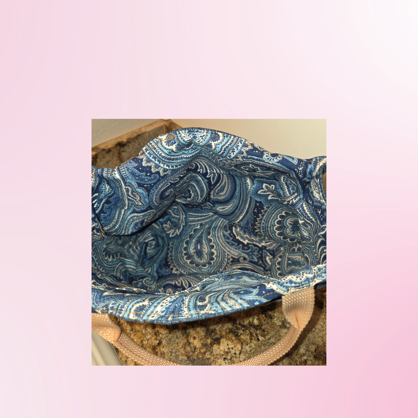 Denim Handbag- Small Tote